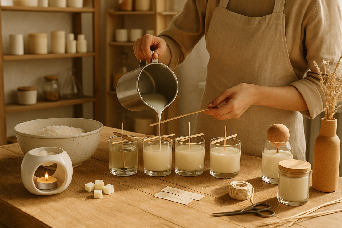 Meiso: velas aromáticas artesanales para encontrar calma y bienestar