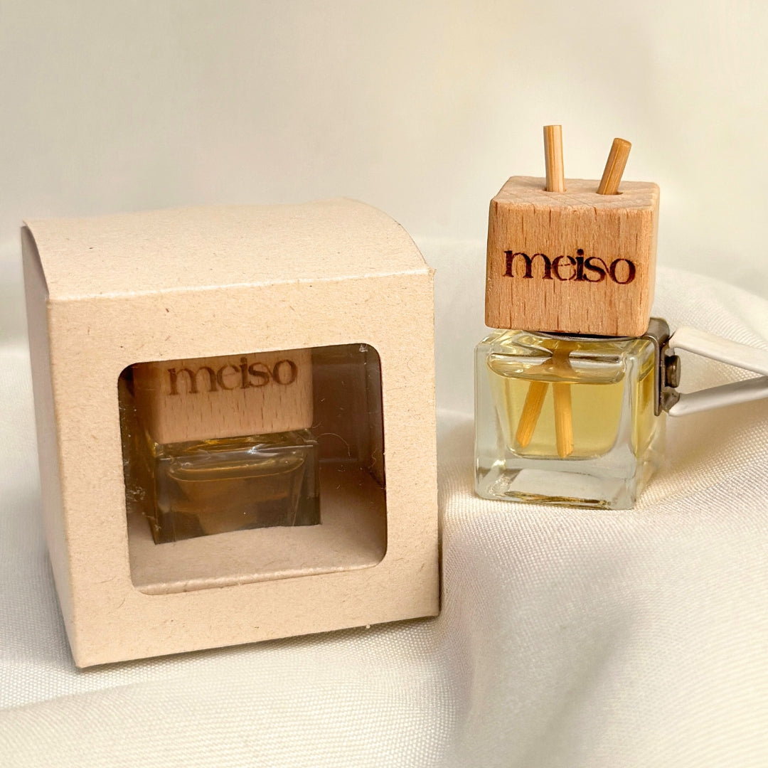 Ambientador carro de vidrio